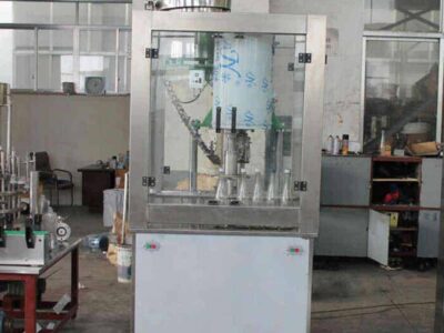 2000BPH Single head aluminum cap bottle capper