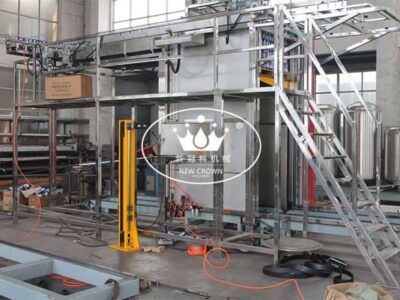 Automatic canbottle de-palletizer depalletizing machine