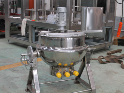 Jacketed cooking pot